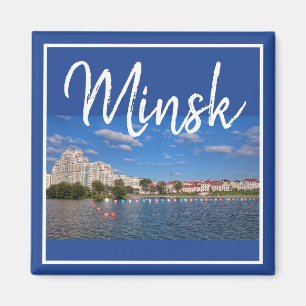 Weißrussland Architektur Minsk Stadtansicht Magnet