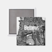 Weißrussland Begoml Biahoml Architecture Magnet (Vorderseite/Rückseite)