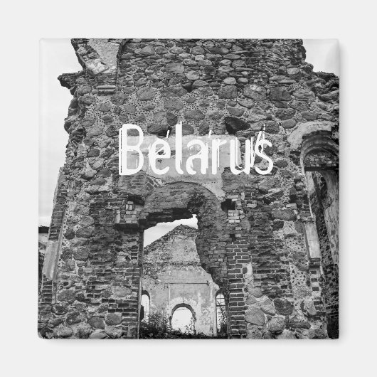 Weißrussland Begoml Biahoml Architecture Magnet (Vorne)