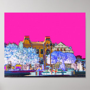 Weißrussland Belarus Grodno Гродно Architektur Pos Poster