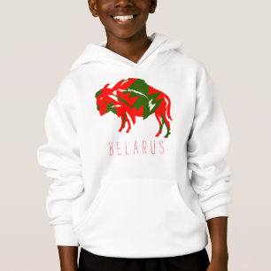 Weißrussland Belarussischer Bison Зубр Беларусь Mi Hoodie