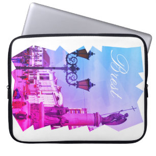 Weißrussland Brest Architektur Notebook-Abdeckung Laptopschutzhülle