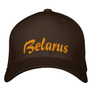 Weißrussland Custom Hat Bestickte Kappe