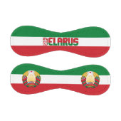 Weißrussland - Fahne und Wappen - Patriotisch Baseball (Paneele)