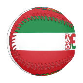 Weißrussland - Fahne und Wappen - Patriotisch Baseball (Vorderseite Links)