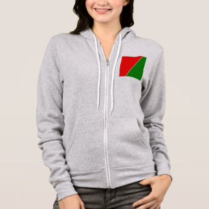 Weißrussland - Farben für die Flagge Hoodie