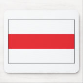 Weißrussland Flag (1991) Mousepad (Vorne)