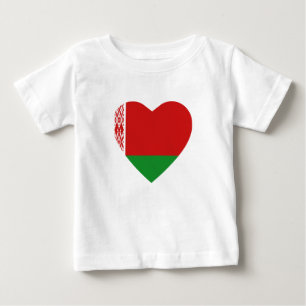 Weißrussland Flag Herzlicher T - Shirt