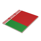 Weißrussland Flag Keramik Tile Fliese (Seite)