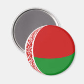 Weißrussland Flag Magnet (Vorderseite/Rückseite)