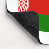 Weißrussland Flag Mousepad (Ecke)