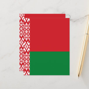 Weißrussland-Flagge