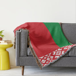 Weißrussland-Flagge Decke