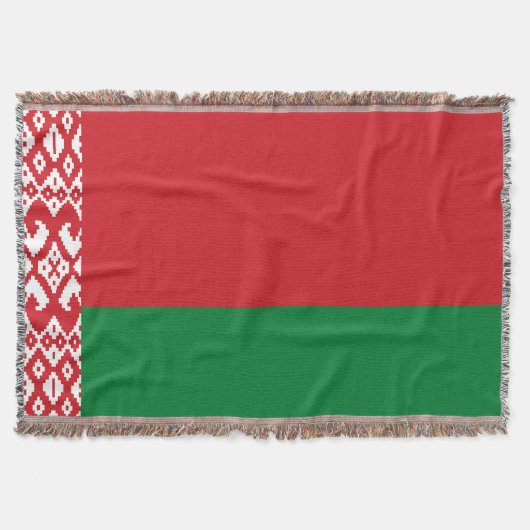Weißrussland-Flagge Decke (Vorderseite)