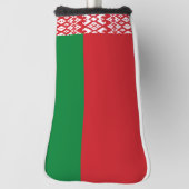 Weißrussland-Flagge Golf Headcover (Rotieren 90)