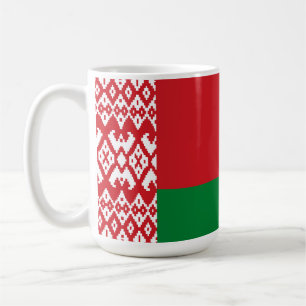 Weißrussland-Flagge Kaffeetasse