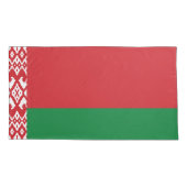 Weißrussland-Flagge Kissenbezug (Rückseite)