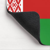 Weißrussland-Flagge Mousepad (Ecke)