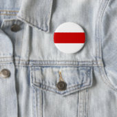 Weißrussland-Flagge (rot und weiß) Button (Beispiel)