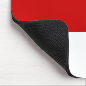 Weißrussland-Flagge (rot und weiß) Mousepad (Ecke)