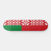 Weißrussland-Flagge Skateboard (Horizontal)