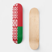 Weißrussland-Flagge Skateboard (Vorderseite)