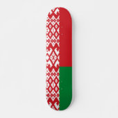 Weißrussland-Flagge Skateboard (Vorne)