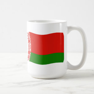 Weißrussland Flagge Tasse