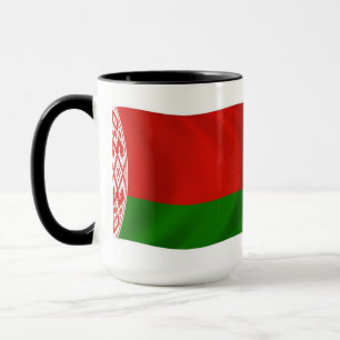 Weißrussland Flagge Tasse