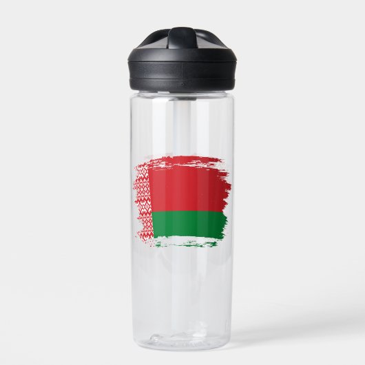 Weißrussland-Flagge Trinkflasche (Vorderseite)