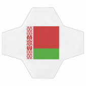 Weißrussland-Flaggenzeichen Fußball (Flach)