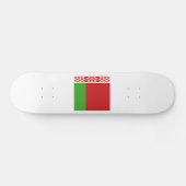 Weißrussland-Flaggenzeichen Skateboard (Horizontal)