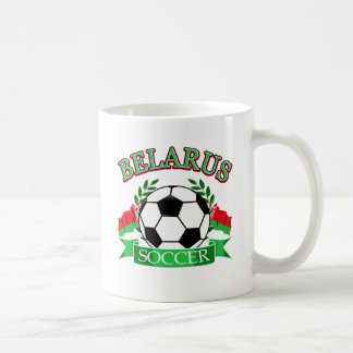 Weißrussland-Fußballentwürfe Kaffeetasse