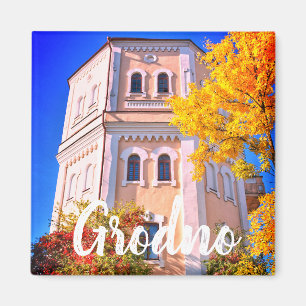 Weißrussland Grodno Architektur Landschaft Magnet