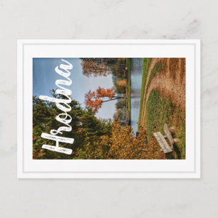 Weißrussland Grodno Landschaft Postkarte