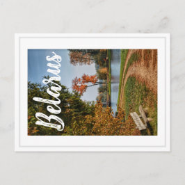 Weißrussland Grodno Landschaft Postkarte