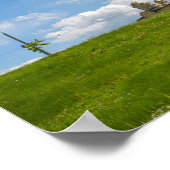 Weißrussland Grodno Minimalismus Kathedrale Kirche Poster (Ecke)