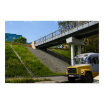 Weißrussland Grodno Old Retro Sowjetbus