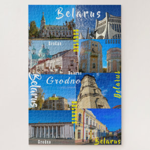 Weißrussland Grodno Stadtarchitektur Г о д р о П н Puzzle