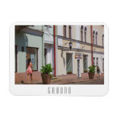 Weißrussland Grodno Stadtarchitektur Magnet (Horizontal)