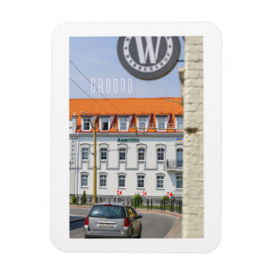 Weißrussland Grodno Stadtarchitektur Magnet