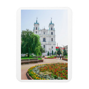 Weißrussland Grodno Stadtarchitektur Magnet