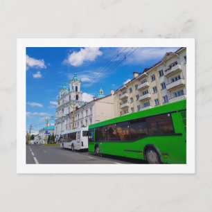 Weißrussland Grodno Stadtbild Stadtbild Architektu Postkarte