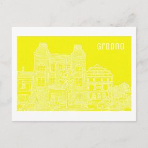 Weißrussland Grodno Stadtbild Stadtbild Architektu Postkarte