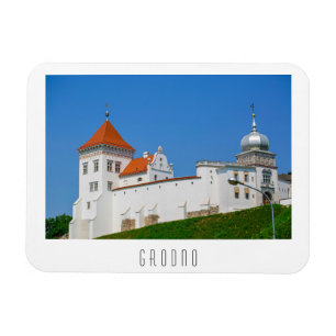 Weißrussland Grodno Städtische Architektur Burg Magnet