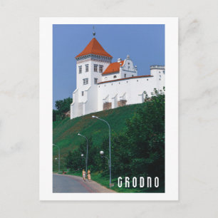 Weißrussland Grodno Städtische Architektur Burg Postkarte