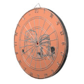 Weißrussland Grodno Wassertürme Dartscheibe (Vorderseite rechts)