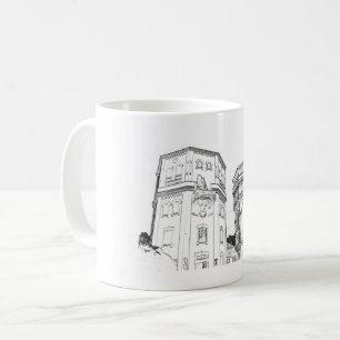 Weißrussland Grodno Wassertürme Kaffeetasse