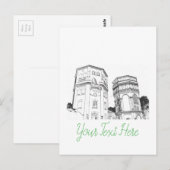 Weißrussland Grodno Wassertürme Postkarte (Vorne/Hinten)