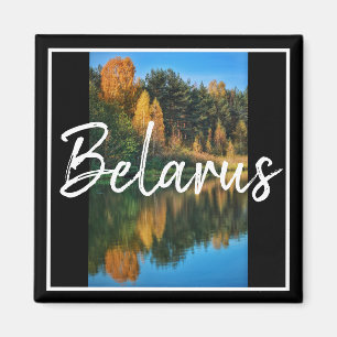 Weißrussland Herbstlandschaft Natur Magnet